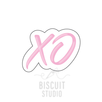 XO cookie cutter